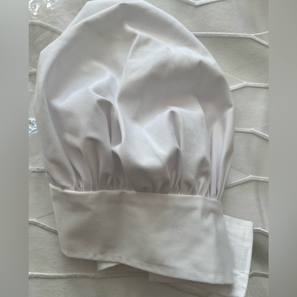 Uncommon Threads White Bakers/Cook Fabric Hat One Size
